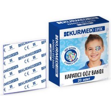 Kurmed Optik Çocuk Göz Pedi Erkek 20 Adet