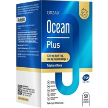 Ocean Plus 1200 Mg 50 Kapsül - Yeni Ambalaj