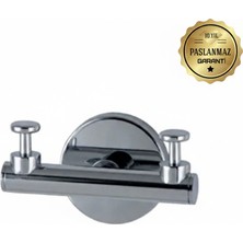 Premium Pirinç Lotus 2'li Askılık