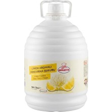 Ovalette Limon Aromalı Dondurma Şurubu - 5 kg