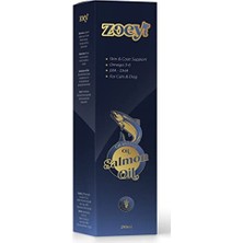 Esranın Dünyası Zoey Salmon Oil, Kedi ve Köpekler Için Iştah Arttırıcı ve Tüy Sağlığı Destekleyici Omega 3-6 Somon Yağı 250 ml