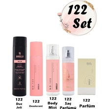Bargello 122 Set ( Parfüm - Saç Parfümü - Body Mist - Deodorant - Duş Jeli)
