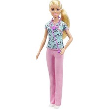 Esranın Dünyası Barbie Hemşire Bebek, Sarı Saçlı Barbie Hemşire Bebek (30,40 Cm), 3 Yaş ve Üzeri Kızlar Için Harika Bir Hediyedir, GTW39