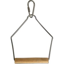 Esranın Dünyası Eastland Ahşap Kuş Salıncağı, Kahverengi, 7.5 cm