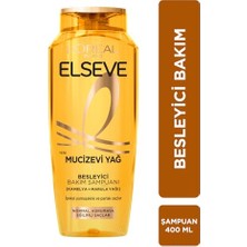 Esranın Dünyası L'oreal Paris Elseve Mucizevi Yağ Besleyici Bakım Şampuanı 400 ml
