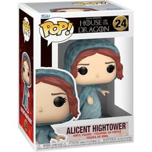 Esranın Dünyası Funko Pop Television: House Of The Dragon – Alicent Hightower (Teal Cloak), Oyuncak Figür | Ejderhanın Pop Televizyon Evi 3.75 Inç Aksiyon Figürü - Alicent Hightower #24