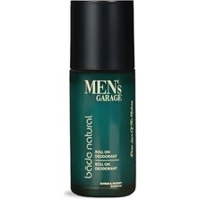 Esranın Dünyası Bade Natural Men's Garage Roll On Deodorant Ferahlatıcı ve Ter Kokusunu Önleyici 50 ml