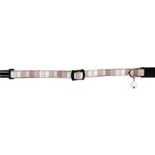 Esranın Dünyası Yavru Kedi Boyun Tasması, Zilli, Bej, 16-32CM