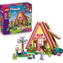 Esranın Dünyası LEGO Friends Doğa Kampı Kulübesi 42682 | 6 Yaş ve Üzeri Çocuklar Için 2 Mini Bebek ve Oyuncak Kedi Içeren Oyuncak Yapım Seti, Doğum Günü Hediyesi (295 Parça)