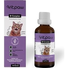 Esranın Dünyası B Complex Damla 50 Ml. (Kediler Için Tüy Dökülmesi Engelleyici, Deri ve Tüy Sağlığı Biotin Damla)