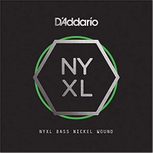 Esranın Dünyası Daddario NYXLB100 Bas Tek Tel, Nyxl Serisi, Nikel Sarim, .100 Gauge,
