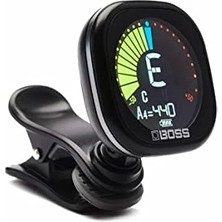 Esranın Dünyası Tu-05 Şarj Edilebilir, Kromatik Klipsli Akort Cihazı, Gitar, Bas ve Ukulele Için, Pille Çalışır, Büyük, Yüksek Kontrastlı Renkli Ekran ve  Garantili Güvenilir ve Hassas Akort Cihazı