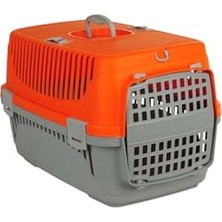 Esranın Dünyası Kedi Köpek Evcil Hayvan Taşıma Çantası Box Çok Fonksiyonlu (Turuncu, Orta)