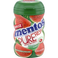 Mentos Pure Karpuz Aromalı Draje Sakız 60 gr *2'li