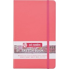 Esranın Dünyası Art Creation Sketch Book Eskiz Bloğu 13X21 140GR 80 Yaprak Somon