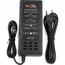 Zemheri Hightek HT-4202000XM Tds Uçlu Xiaomi M365 42 Volt 2 Amper 84 Watt Elektrikli Scooter Şarj Cihazı Adaptörü