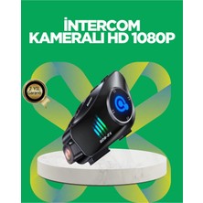 Genel Tedarik Su Geçirmez Bluetooth Kask Kulaklık ve 1080P Kamera Özellikli Motosiklet Interkom Sistemi