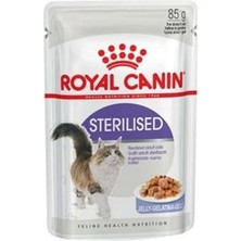 Esranın Dünyası Royal Canin Sterilised Jelly Pouch Kısır Kedi Yaş Sı 6ADET x 85 gr
