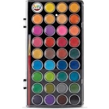 Esranın Dünyası Art-X Premium Sulu Boya Seti, 36 Renk, Tablet Form, Suluboya Kalemi Dahil