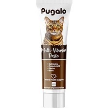 Esranın Dünyası Pugalo Kedi Multivitamin Paste (Prebiotic ve Biotin Katkılı Kedi Multi Vitamin Macunu) 100 ml