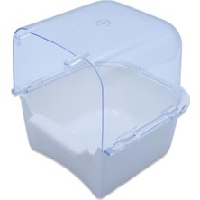 Esranın Dünyası Muhabbet Kuşu Banyosu ‎14X13X9 cm (Mavi)          [enerji Sınıfı A]