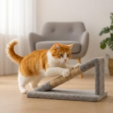 Esranın Dünyası Kedi Rampa Tırmalama Tahtası Sisal Ipli Eğimli Tırmalama Rampası