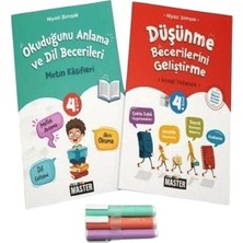 Junıor Junior Master 4.sınıf Zihin Geliştiren Okuduğunu Anlama, Dil ve Düşünme 2 Kitap