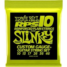 Esranın Dünyası Ernie Ball Normal Slinky Rps Nikel Yara Elektro Gitar Telleri, Ölçü 10-46