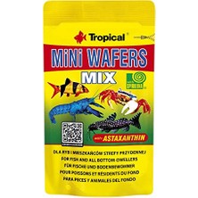 Esranın Dünyası Mini Wafers Mix 18GR Vatoz ve Çöpçü Balığı Yemi