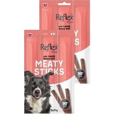 Esranın Dünyası Plus Meaty Sticks Kuzu Etli Köpek Ödül Çubuğu, 3X11GR, Ikili Paket