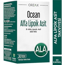 Ocean 600 Mg Alfa Lipoik Asit 30 Tablet Yutması Kolay Takviye