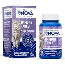 Esranın Dünyası Nova Premium Immune 75 Tablet (Bağışıklık Güçlendirici) Kedi Vitamini