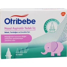 Otribebe Nazal Aspiratör Yedek Uç 10 Adet