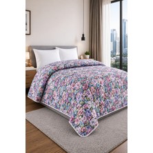 Bella Home Yatak Örtüsü | Çok Amaçlı | 100% Polyester | Hassas Tuşeli | Basklı | Lüx - Premium | 200 cm x 220 cm