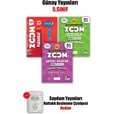 Günay Yayınları 2026 Yeni 5 Sınıf Zoom Sosyal- Paragraf -Din Zoom Soru Bankası 3 Lü Set Maarif Modele Uygun