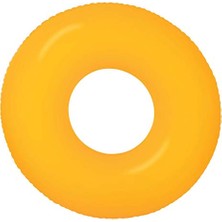 Esranın Dünyası 59262 Neon Renkli Simit 91 Cm, Su Sporları, Plaj Malzemesi, Şişme Ürün, Yüzme Aksesuarı, Kamp, Dalış, Güvenlik