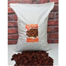 Esranın Dünyası Pomza 25 kg 20-40 mm Kırmızı Tarım Pomzası Taşı Lav Cüruf Madeni Ponza
