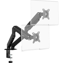 Esranın Dünyası Ergoflex Ef X16 17"-32" Monitör Uyumlu, Çift Kol, Amortisörlü Profosyonel Monitör Standı