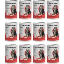 Esranın Dünyası Yetişkin Kedi Konservesi 400 Gr, Gravy Sos Içerisinde Parça Etli (400 gr x 12 Adet, Kuzu)