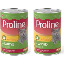 Esranın Dünyası Kuzu Etli Sos Içinde Gravy Yetişkin Kedi Konservesi 400 gr 2li Paket
