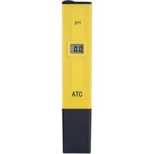 Esranın Dünyası Dijital Ph Metre Su Sıvı Akvaryum Ph Su Kalite Asitlik Ölçer 2 Adet Çözelti ve Pil Hediyeli 0-14 Tuşsuz