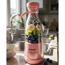 Feedback Mini Blender USB Şarjlı Smoothie Hazırlayıcı Kolay Temizlenebilir Tasarım