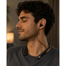 Feedback Bluetooth 5.3 Boyun Askılı Kulaklık Düşük Gecikmeli Manyetik Tasarım