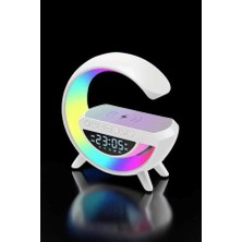 Feedback Bluetooth Hoparlör Dijital Göstergeli Wireless Şarj Rgb Işıklı