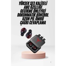 TeknoKapsül Kablosuz Şarj Göstergeli Powerbank Özellikli Bluetooth Kulaklık Çağrı Cevaplayabilen Yeni Nesil
