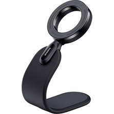 MarkEntegra Baseus C02 Go Manyetik Araç Telefonu Tutacağı, 360° Dönebilen Mobil Tutucu, iPhone 15 Pro Max Için Ultra Güçlü Mıknatıslı Bükülebilir Tasarım Araç Telefonu Tutacağı, Samsung S24 Ultra