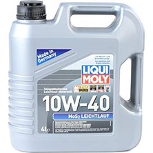 MarkEntegra Liqui Moly Mos2 Leichtlauf 10W-40 4 Lt Motor Yağı