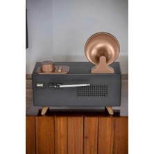 TeknoKapsül Nostaljik Görünümlü Bluetooth Bağlantılı Speaker