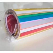 Esranın Dünyası Rulo Fon Kartonu 50X70 cm 10'lu 10 Renk 1 Rulo - 120 Gr/m² Canlı Renkli Karton, Okul Projeleri ve Sanat Etkinlikleri Için