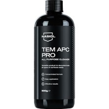 Esranın Dünyası Nasiol Tem Apc Pro Araç Içi Çok Amaçlı TEMIZLEYICI-500 Gr-Koltuk,tavan,plastik,döşeme,lastik Temizleme,detailing,süper Güçlü Leke Çıkarıcı,temizlik Spreyi